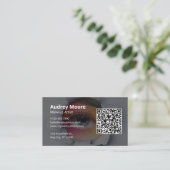 Freelance Visagist Chic Design Visitekaartje (Staand voorkant)