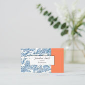 Freelance Visitekaartje | Toile de Jouy (Staand voorkant)