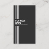 Freelance Writer - Modern Black White Visitekaartje (Achterkant)