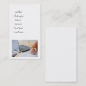 Freelance Writer Visitekaartje (Voorkant / Achterkant)