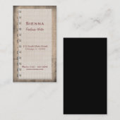 Freelance Writer Visitekaartje (Voorkant / Achterkant)