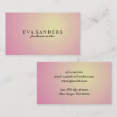 Freelance Writer - Visitekaartjes (Voorkant / Achterkant)