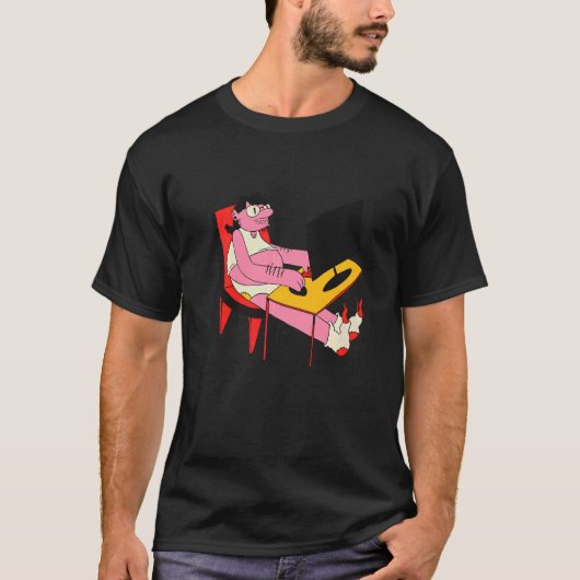 Freelancer Freelance Werken Vanuit Huis T-shirt (Voorkant)