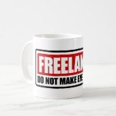 Freelancer-Mok Koffiemok (Voorkant links)