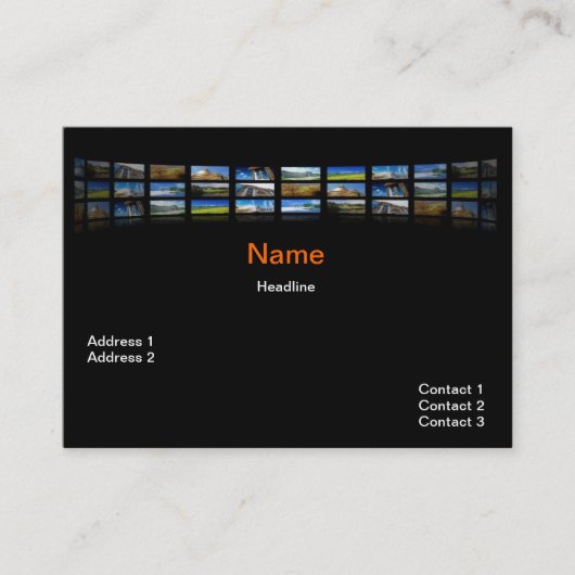 Freelancer visitekaartje (Voorkant)