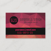 Freelancer writer modern hi-tech visitekaartje (Voorkant)