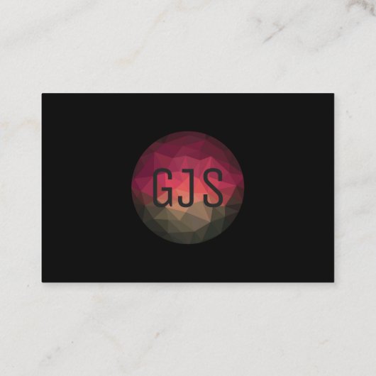 Freelancer writer modern hi-tech visitekaartje (Achterkant)