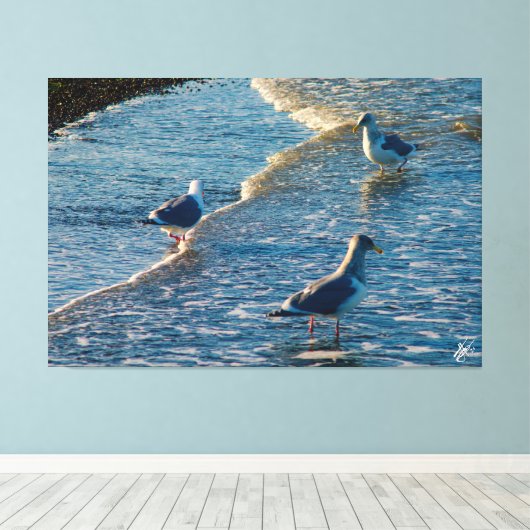 Freeland Mutiny Bay #1 Canvas Afdruk (Insitu (Houten vloer))