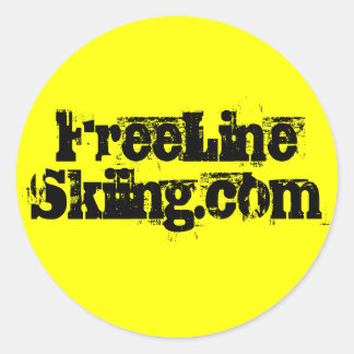 FreeLine_1 Ronde Sticker