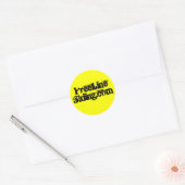 FreeLine_1 Ronde Sticker (Envelop)
