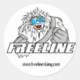 FreeLine Team Logo Ronde Sticker