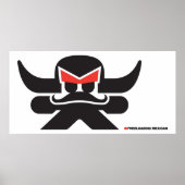 Freeloading Mexican - zwart Poster (Voorkant)