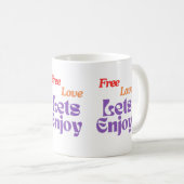 FreeLove Koffiemok (Voorkant rechts)