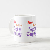 FreeLove Koffiemok (Voorkant links)
