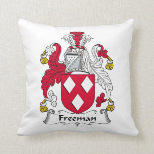 Freeman Family Crest Kussen