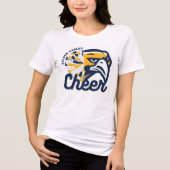 Freeman High School Cheer - Katy Tri-Blend Shirt (Voorkant)