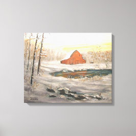 "FREEMAN LAKE SNEE" CANVAS AFDRUK