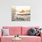 "FREEMAN LAKE SNEE" CANVAS AFDRUK (Insitu (Woonkamer))