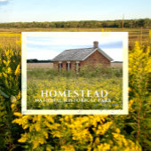 Freeman School, Homestead National Historical Park Briefkaart