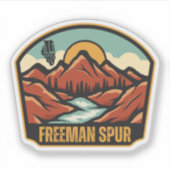 Freeman Spur, Illinois Sticker (Voorkant)