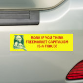 Freemarket - Bumpersticker (Op auto)