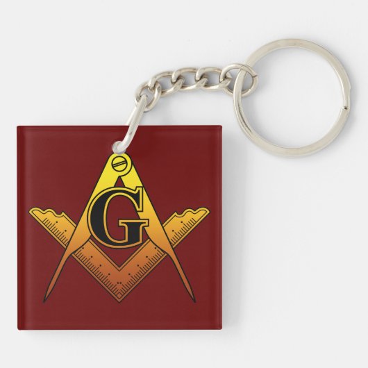 Freemason2 Sleutelhanger (Achterkant)