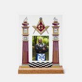 Freemason Acryl Bord (Voorkant)