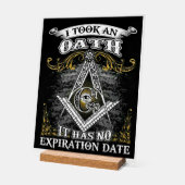 Freemason Acryl Bord (Hoek)