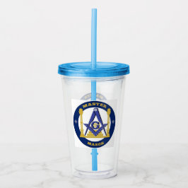 Freemason Acryl Drinkbeker