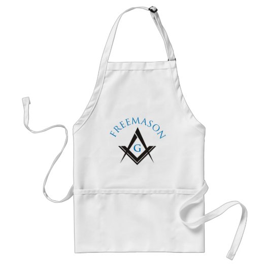 Freemason Apron Standaard Schort (Voorkant)