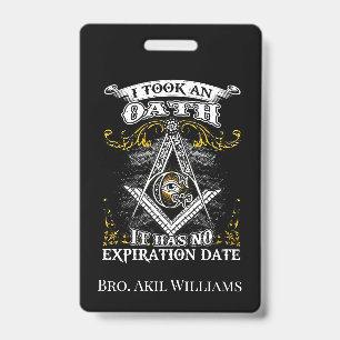 Freemason Badge