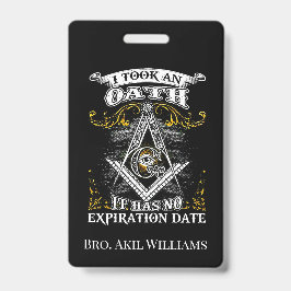 Freemason Badge