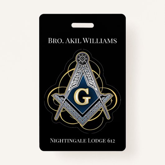 Freemason Badge (Achterkant)