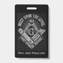 Freemason Badge
