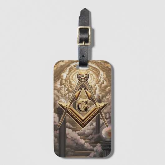 Freemason Bagagelabel (Voorkant (verticaal))