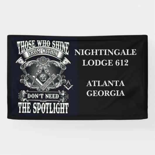 Freemason Banner (Horizontaal)