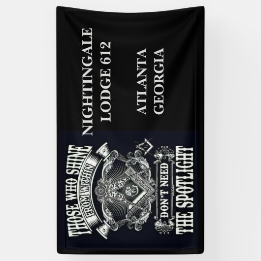 Freemason Banner (Verticaal)