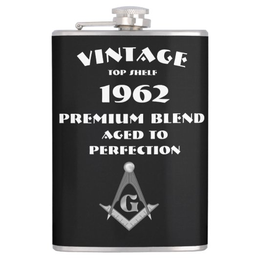 Freemason Birthday Heupfles (Voorkant)