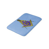 Freemason (blauw) badmat (Gekanteld)