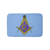 Freemason (blauw) badmat (Voorkant)