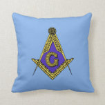 Freemason (blauw) kussen<br><div class="desc">Freemason (blauw)</div>