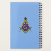 Freemason (blauw) planner (Achterkant)