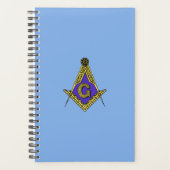 Freemason (blauw) planner (Voorkant)