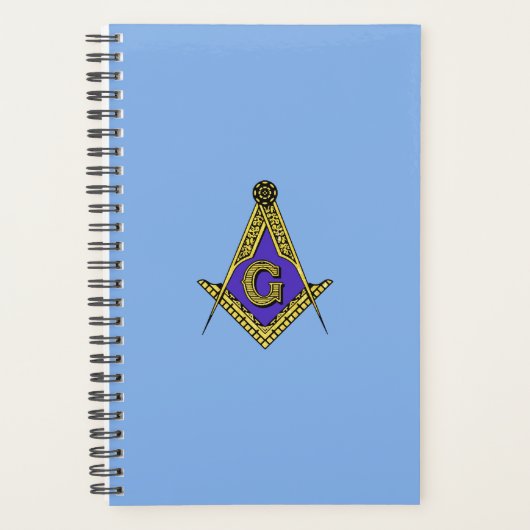 Freemason (blauw) planner (Voorkant)