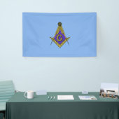 Freemason (blauw) spandoek (Beurs)