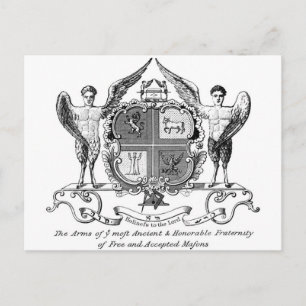 Freemason Briefkaart