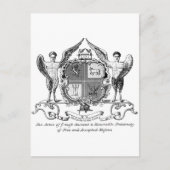 Freemason Briefkaart (Voorkant)