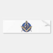Freemason Bumpersticker (Voorkant)