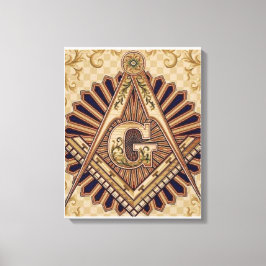 Freemason Canvas Afdruk