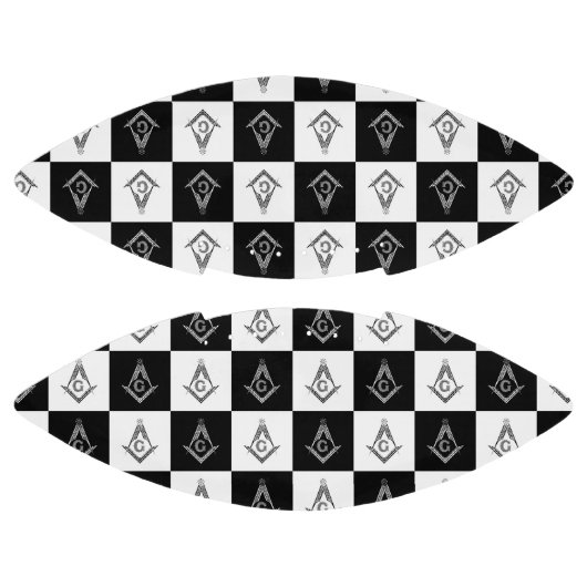 Freemason Checkered Pattern American Football (Panelen)